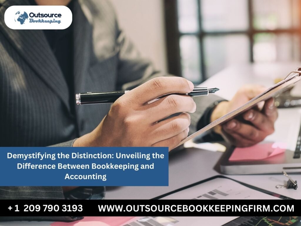 Difference Between Bookkeeping and Accounting